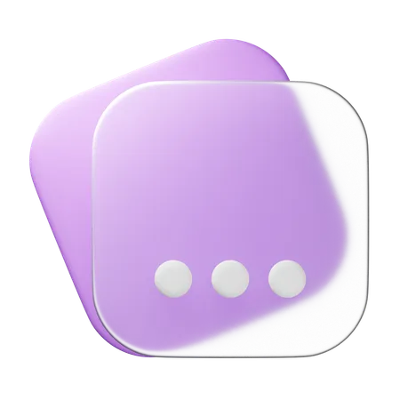 Más  3D Icon