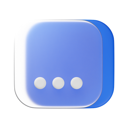 Más  3D Icon