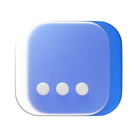 Más  3D Icon