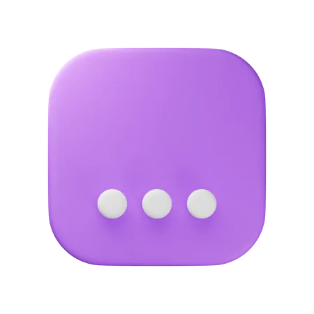 Más  3D Icon