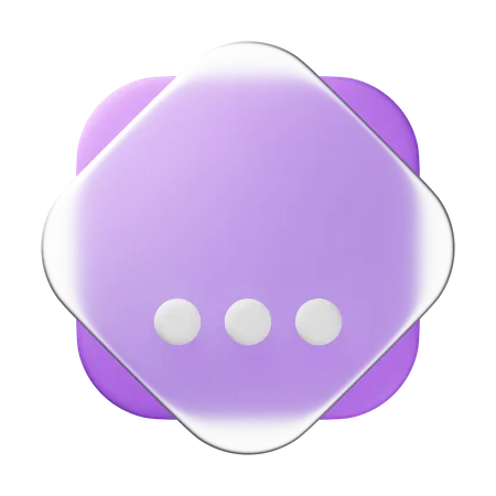 Más  3D Icon