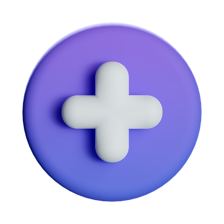 Más  3D Icon