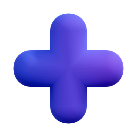 Más  3D Icon