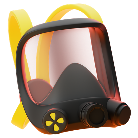 Mascarilla  3D Icon