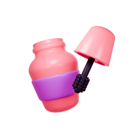 Mascara  3D Icon