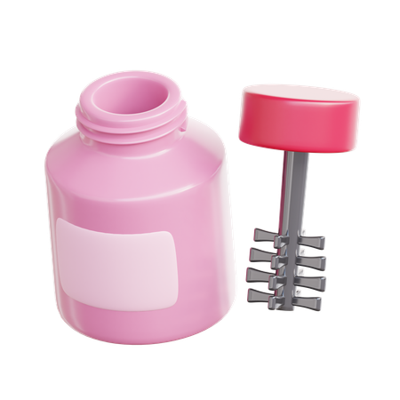 Mascara  3D Icon