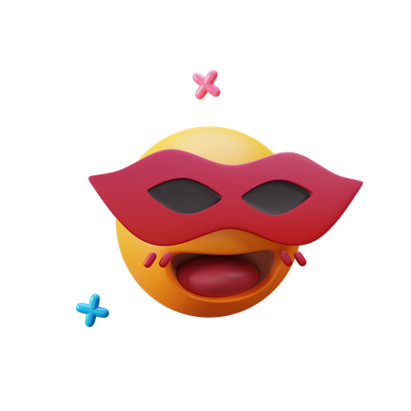 Mascarar  3D Icon