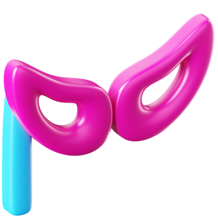 Mascarilla  3D Icon