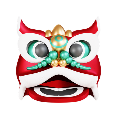 Máscara china  3D Icon