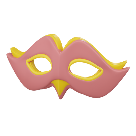 Máscara de circo  3D Icon