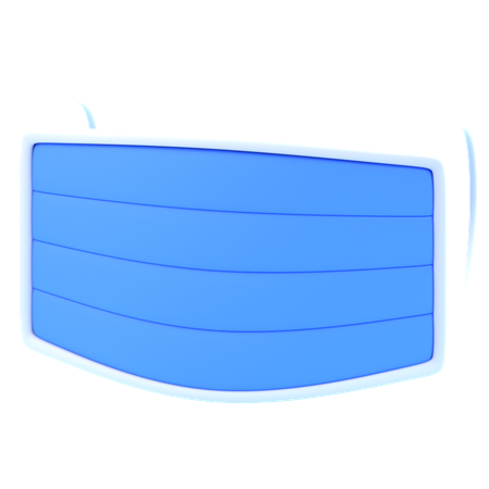 Máscara cirúrgica  3D Icon