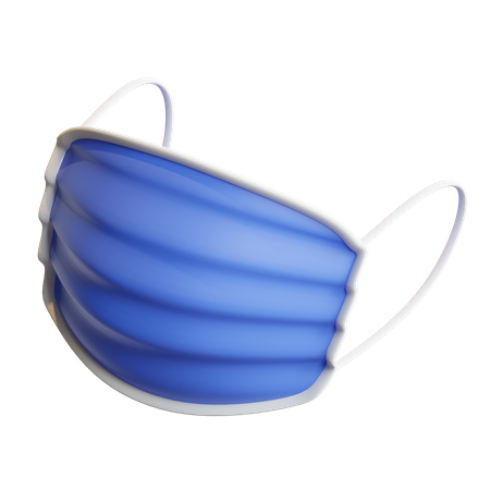 Máscara cirúrgica  3D Icon