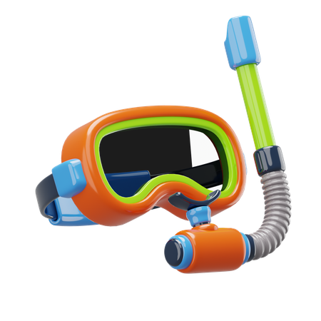 Máscara de buceo  3D Icon