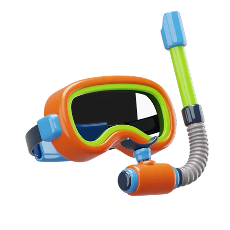 Máscara de buceo  3D Icon