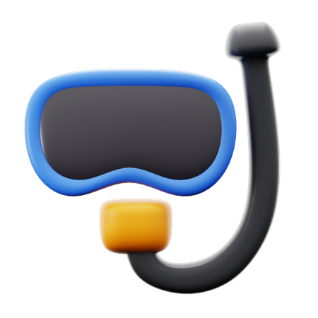Máscara de buceo  3D Icon