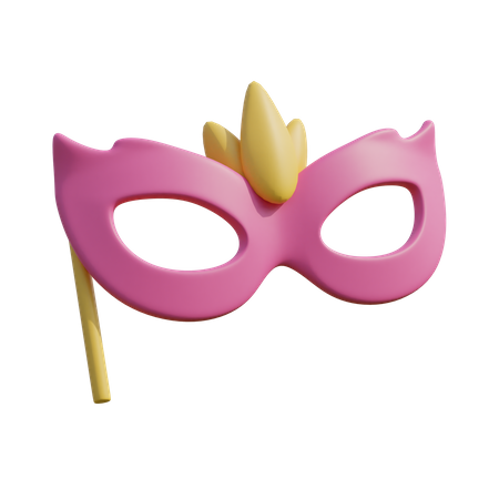 Mascara de carnaval  3D Icon