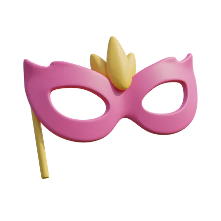 Mascara de carnaval  3D Illustration