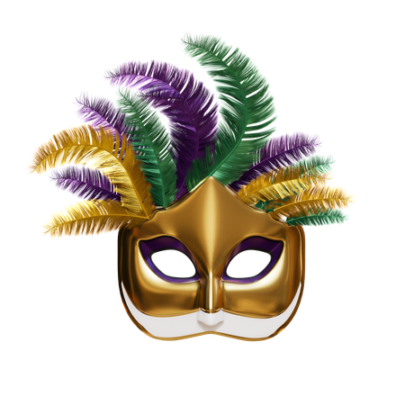 Máscara de festa  3D Icon
