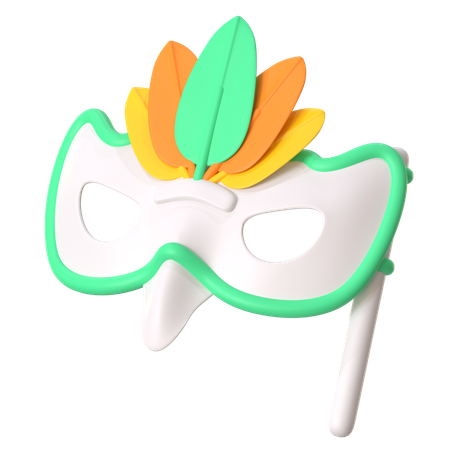 Máscara festiva  3D Icon