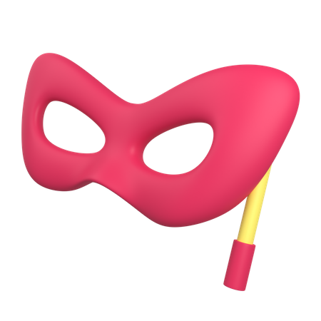 Máscara de fiesta  3D Illustration