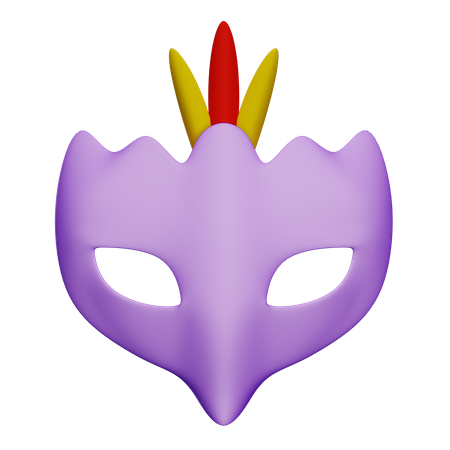 Máscara de fiesta  3D Icon