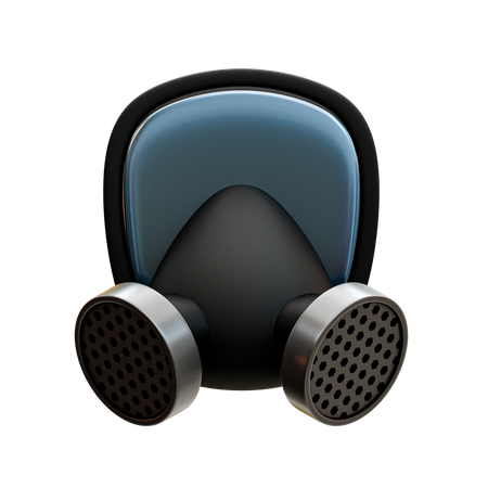 Máscara de gás  3D Icon