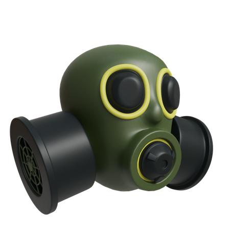 Máscara de guerra  3D Icon
