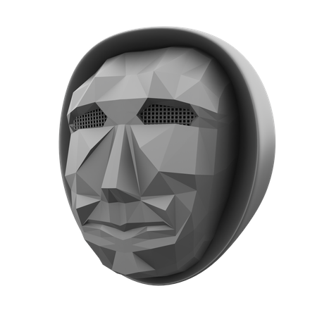 Máscara de jogo de lula  3D Illustration