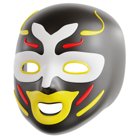 Máscara de lutador  3D Icon