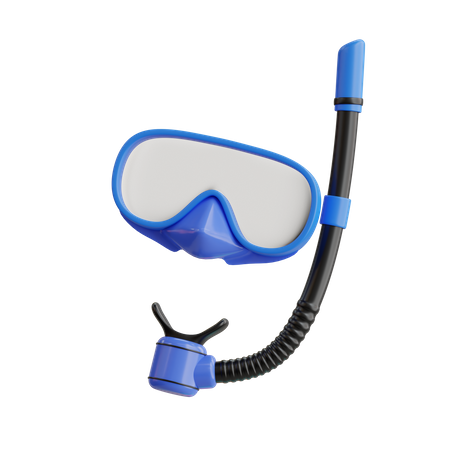 Máscara de mergulho  3D Icon