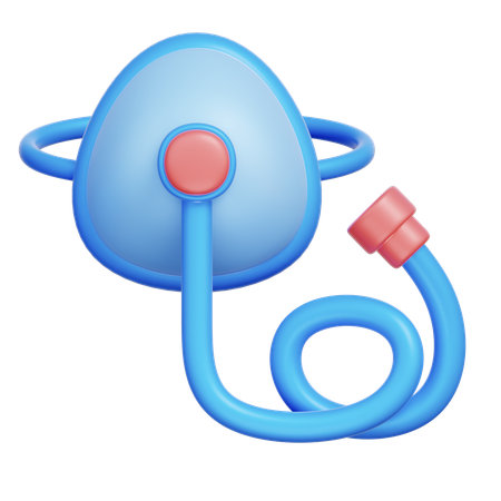 Máscara de oxigênio  3D Icon