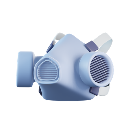 Máscara de radiação  3D Icon
