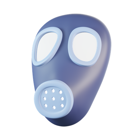 Máscara de radiación  3D Icon
