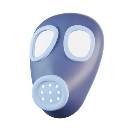 Máscara de radiación  3D Icon