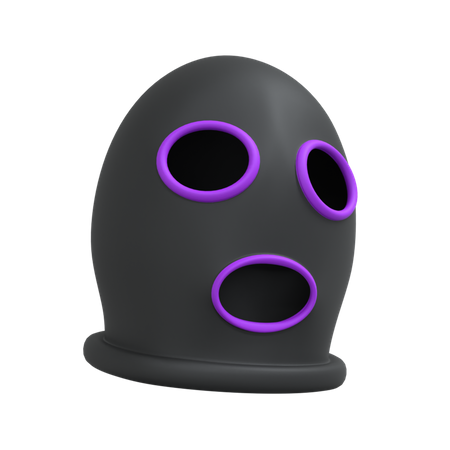 Máscara do crime  3D Icon