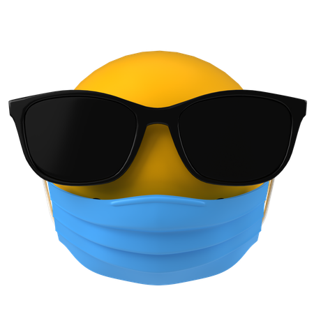 Máscara emoji  3D Icon