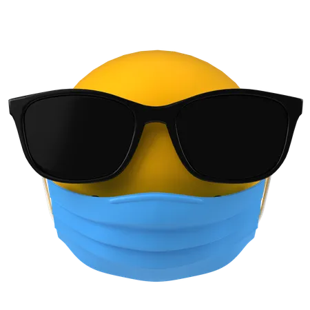 Máscara emoji  3D Icon