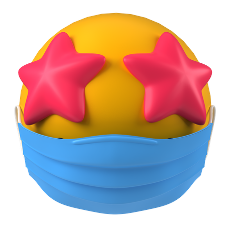 Máscara emoji  3D Icon