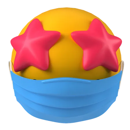 Máscara emoji  3D Icon