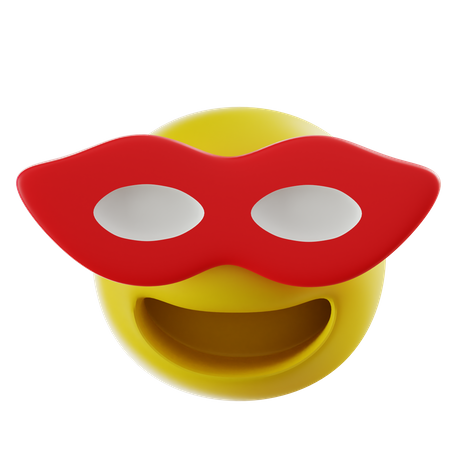 Máscara emoji  3D Icon