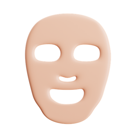 Máscara facial  3D Icon