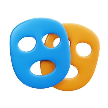 Máscara facial  3D Icon