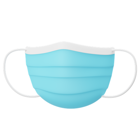 Máscara hospitalar  3D Icon