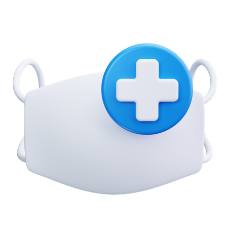 Máscara médica  3D Icon