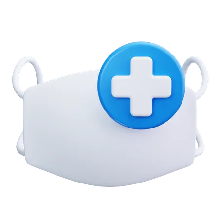 Máscara médica  3D Icon