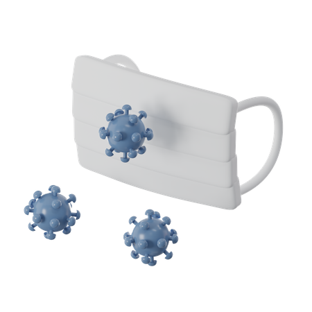 Máscara médica  3D Icon
