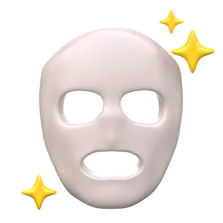 Mascarilla  3D Icon