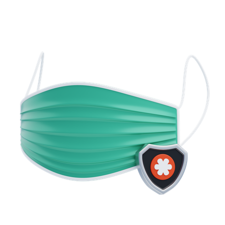 Mascarilla  3D Icon