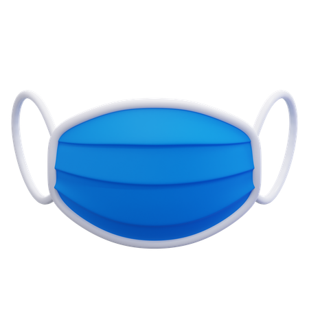 Mascarilla  3D Icon