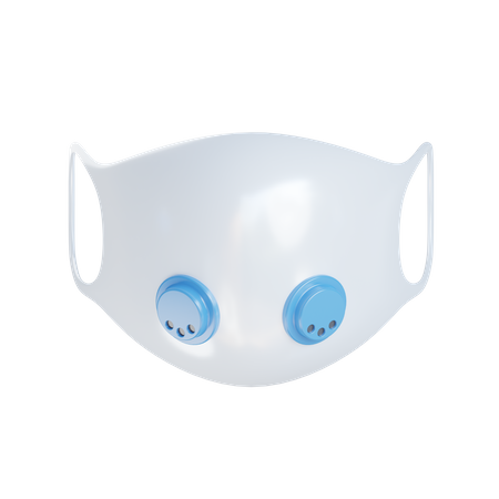 Mascarilla  3D Illustration